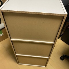 カラーボックス3段の画像