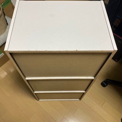 カラーボックス3段の画像