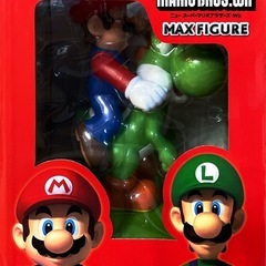 【新品・未開封】スーパーマリオブラザーズWii マックスフィギュア2体セットの画像