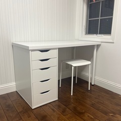 LAGKAPTEN / ALEX IKEA イケア　デスク 