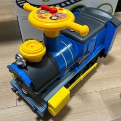 乗って遊べる蒸気機関車