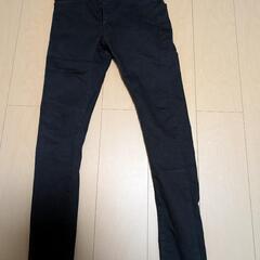 LIDNM スキニー黒パンツ