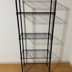 オープンラック　黒
