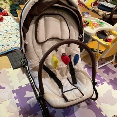 【美品】ドリームバウンサーEX 　西松屋　スマートエンジェル　トイ付き　ゆりかごの画像