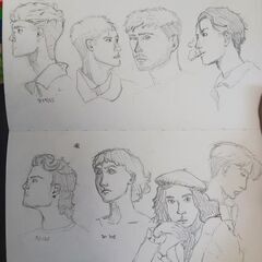 似顔絵がもっと上手くなりたい！一緒に描きましょう！