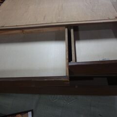 【無料】タンス　３段　引き出し４個　レトロ家具の画像