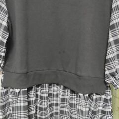 チュニック丈カットソー美品Мの画像