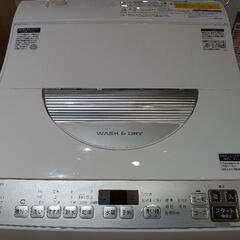 配送可【シャープ】5.5kg/3.5kg洗濯乾燥機★2021年製　分解クリーニング済/6ヶ月保証付　管理番号10605の画像