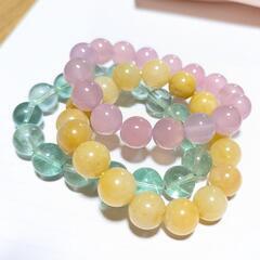 ●およそ16cm●天然石ブレスレット3点セット●