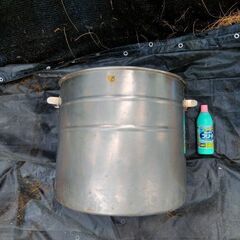 特大ステンレス鍋容器B☆中古