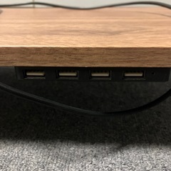 パソコンモニタースタンド（USBポート付き）の画像