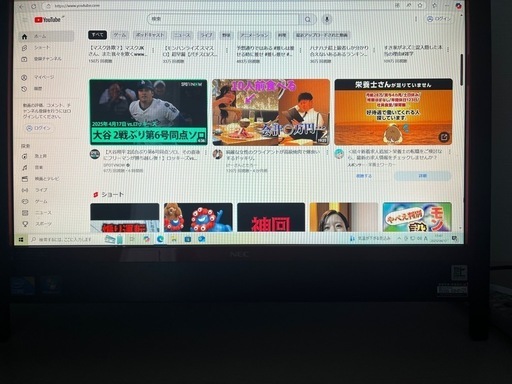  【美品】NECデスクトップパソコンまだまだ使えます