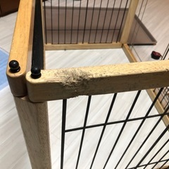【決まりました】ペットゲージ(90cm×64cm) 底プレートと給水ボトル付きの画像