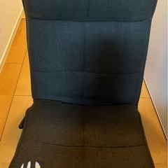レバー付き座椅子の画像