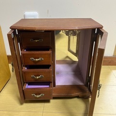 木製　小物入れ　引き出しタイプの画像