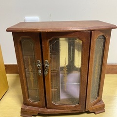 木製　小物入れ　引き出しタイプの画像