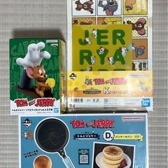 トムとジェリー　一番くじ　ソフビフィギュア　セット
