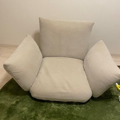(中古)無印リクライニングフロアソファの画像