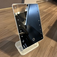 フランフラン　鏡　ライト付き　電池強い