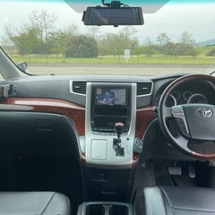 H22ヴェルファイア　車検付き乗って帰れます　ナビTV Bカメラドラレコの画像