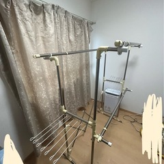 折りたたみ 物干しスタンド 洗濯ラック
の画像