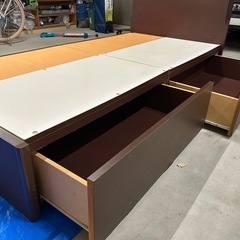 🛏️シングルベット収納付き🛏️の画像