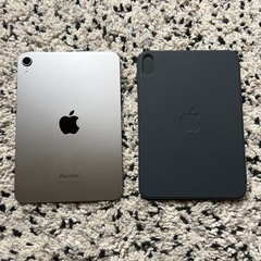 【美品】iPad mini 第7世代　純正カバー付き
