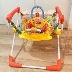 【箱、説明書あり】元気いっぱい！アンパンマンベビージャンパー　ジャンパルーの画像