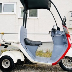 北海道　ホンダ　ジャイロキャノピー　エンジン良好！激安キャノピー！バッテリー新品つき！ミニカー登録OKノーヘルOK　　　の画像
