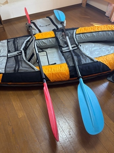 良品 レイカータンデム IK140 B501 アウトドア カヌー カヤック  マリンスポーツ ボート 釣り 川 海