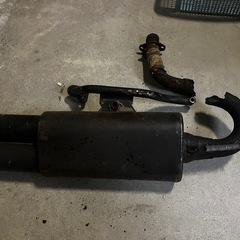 ホンダフュージョン2本出しマフラー