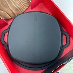 岩鋳　すき焼き兼餃子鍋　TJ11723の画像