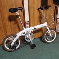 未使用フィアット　折りたたみ自転車の画像