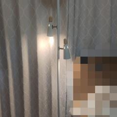 美品☆フロアライト☆3灯間接照明の画像