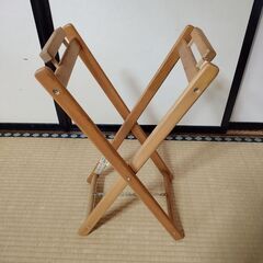くず入れ掛け 木製