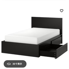 IKEA ベッドフレーム（セミダブル）