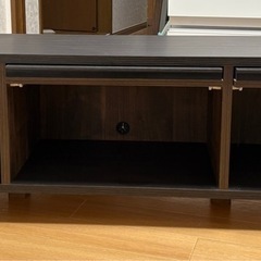 テレビボード　テレビ台　フラップ式　ブルックリン風　カフェテイスト　おしゃれ　TVラックの画像