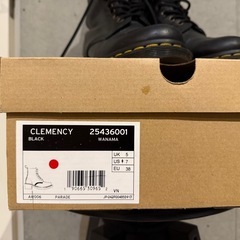 【引取限定】Dr. Martens CLEMENCY クレメンシー UK5 / US7 / EU38 ブラックの画像