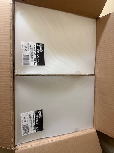 A4クリアファイル