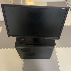 【ジャンク品】ガレリアPCとBenQモニター