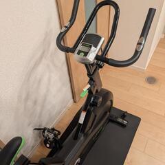 【FITBOX LITE】エアロバイク/フィットネスバイク　極静音　マット付きの画像