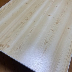 　（受付終了）引取り限定　家具調コタツ　テーブルの画像