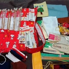 【取引終了】手芸系の道具と素材色々（編み物系中心）の画像