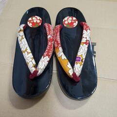 下駄、フリーサイズ、未使用品