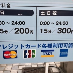 広島中央エディオン近く駐車場サービス券の画像