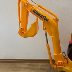 ケンケンキッキ　　乗用玩具 乗用マイクロショベル　 PC01 ショベルカー　コマツ KOMATSUの画像
