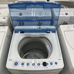 【お持ち帰り大特価•家電6ヶ月保証】ハイアール　洗濯機　5.5kg  JW-C55FK 2020年製の画像