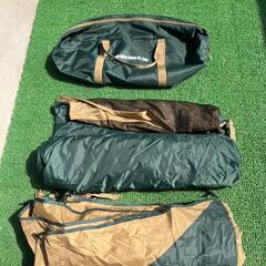 キャンプセット（テント　スクリーンタープ　焚き火台）の画像