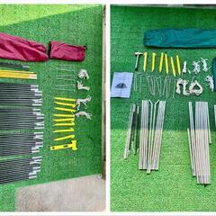 キャンプセット（テント　スクリーンタープ　焚き火台）の画像