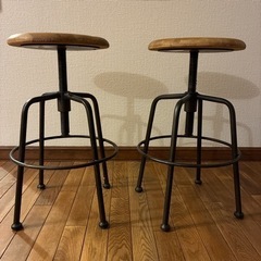 コンベックス　スツール　2脚セット